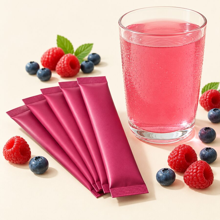 Electrolyte Sticks โ Berry, 20 pack