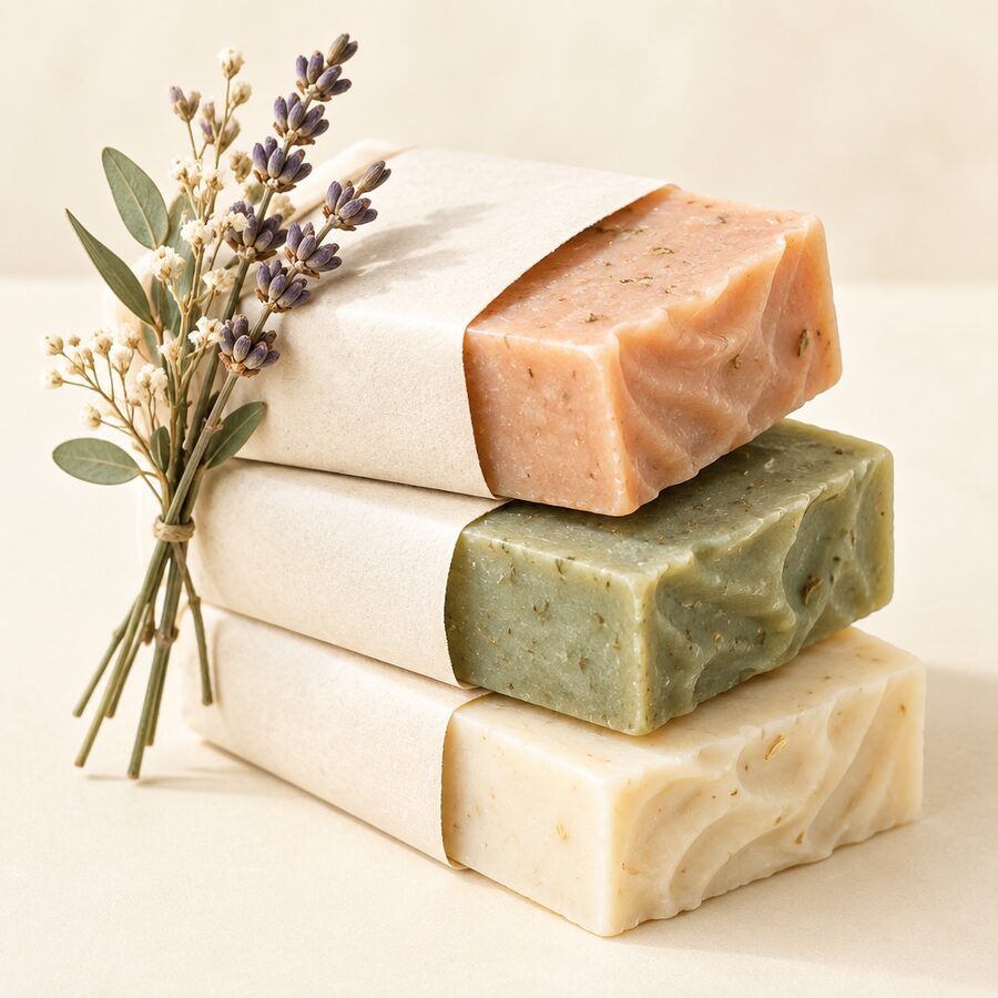Handmade Soap Trio
